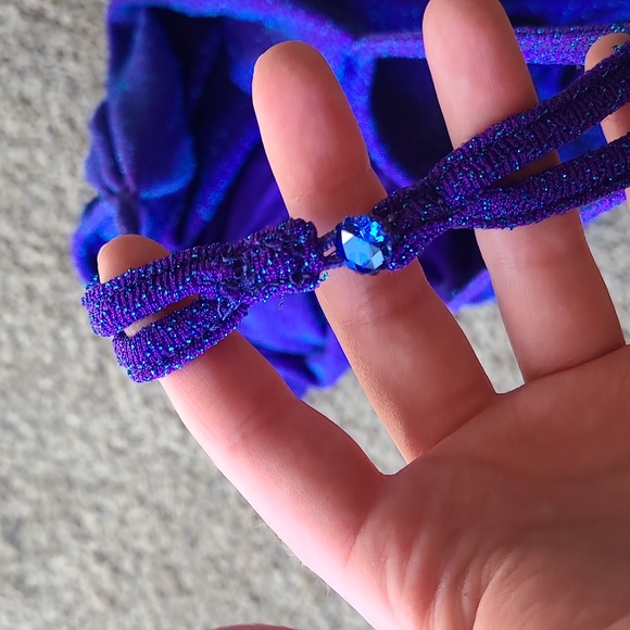 Sparkly Blue Party Dress - Picture 3 of 4